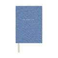 Driejarig dagboek A5, gerecycled papier, blauw