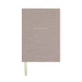 Reflectiedagboek A5 met sjablonen, gerecycled papier, beige