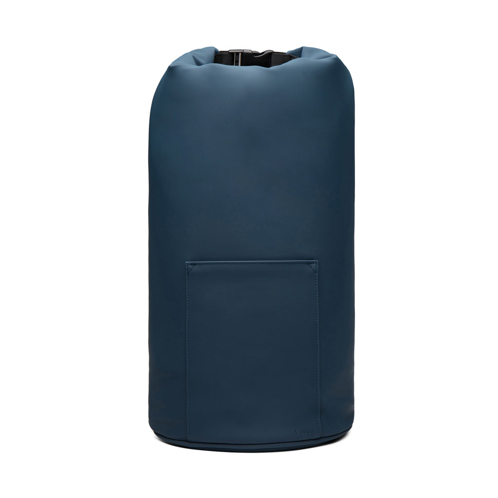 Koelrugzak met rolsluiting, donkerblauw