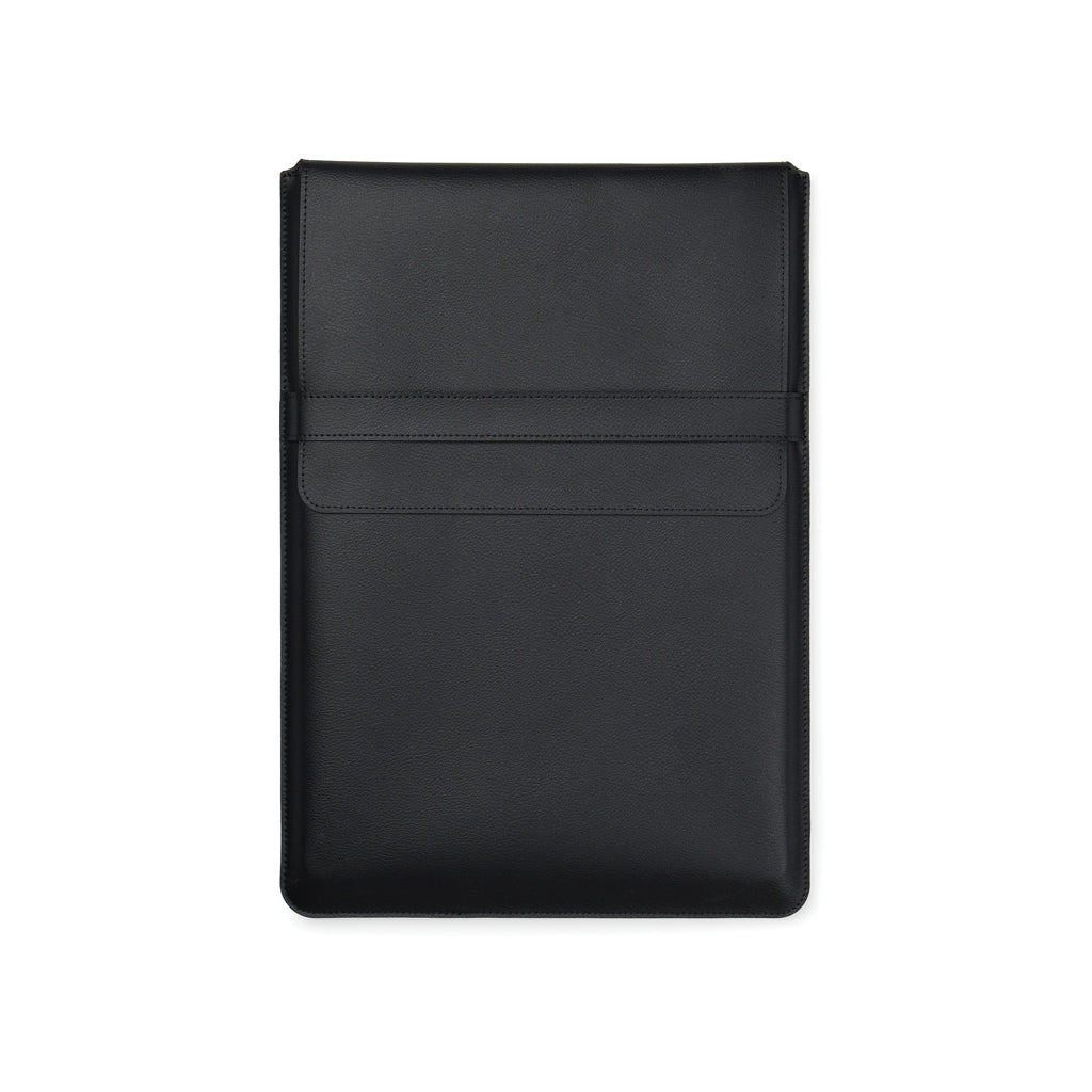 Laptophoes 16 inch met klep als muismat, zwart