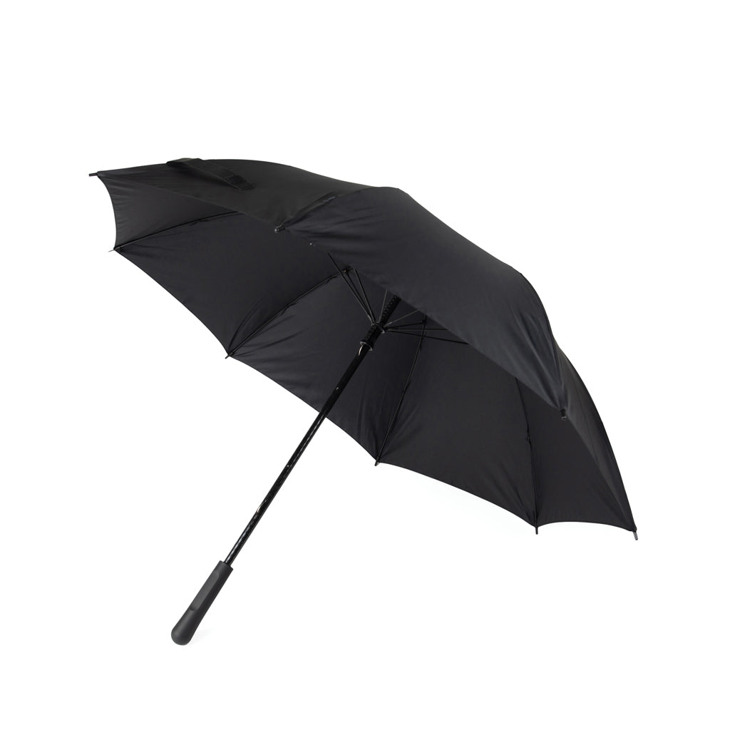 Paraplu 23 inch, gerecycled polyester, zwart