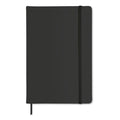 Notitieboek A5 met harde kaft, gerecycled papier, zwart