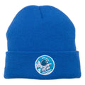 Beanie met omslag en eigen logo