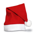 Kerstmuts van vilt, rood