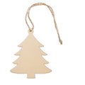 Boomhanger in kerstboomvorm van hout, hout