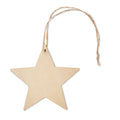 Boomhanger in stervorm van hout, hout