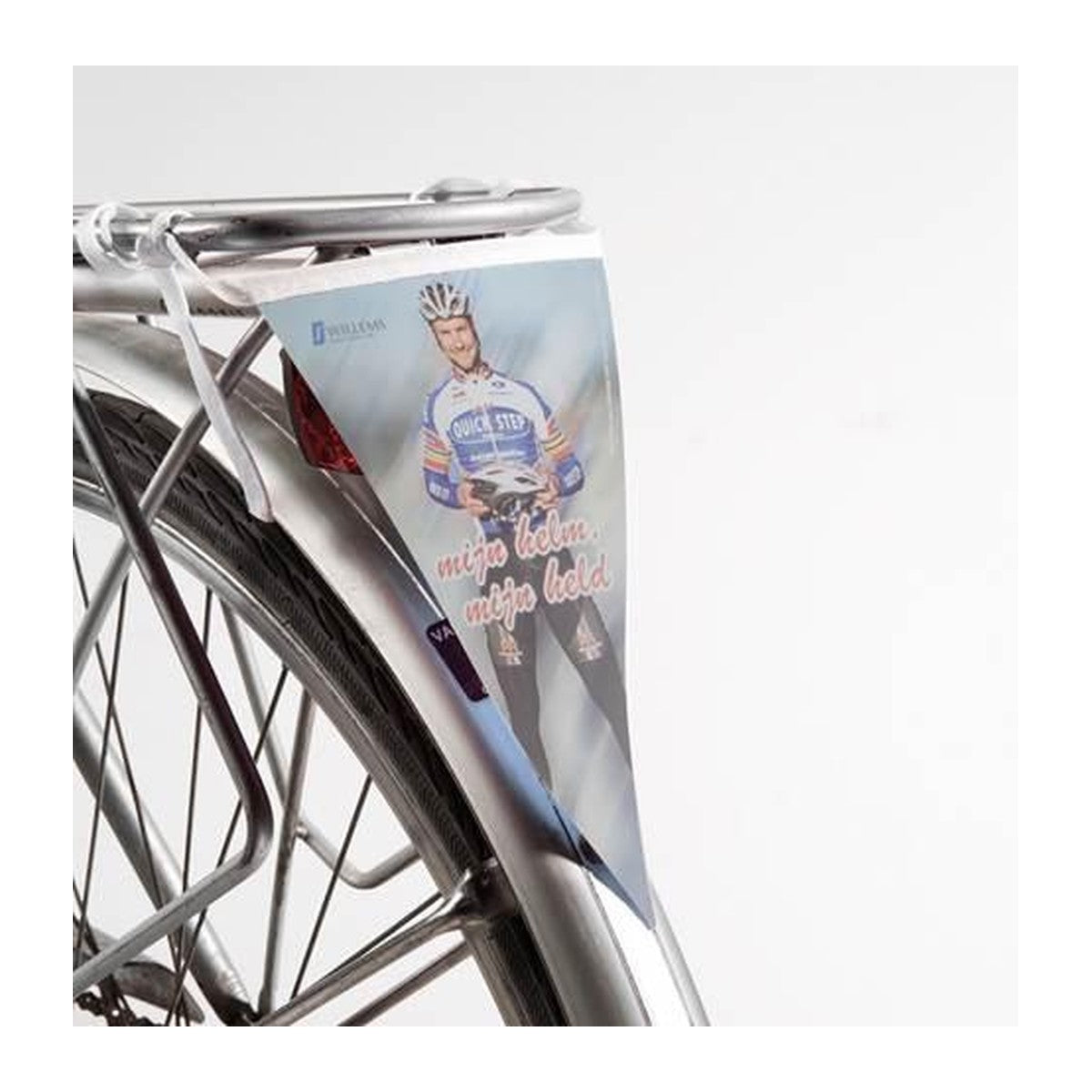 Fietswimpel met koordje, foto 2