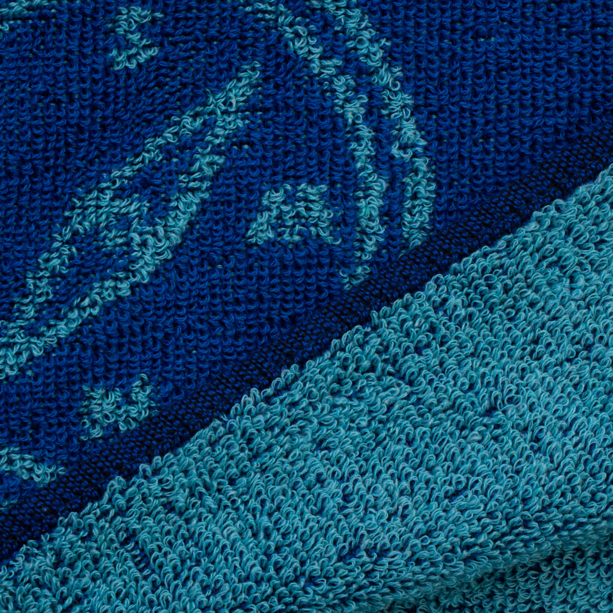 Handdoek met geweven logo in twee kleuren, 450 g/m², foto 3
