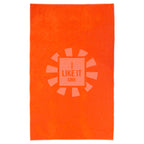 Handdoek met geweven reliëflogo, 450 g/m², foto 4