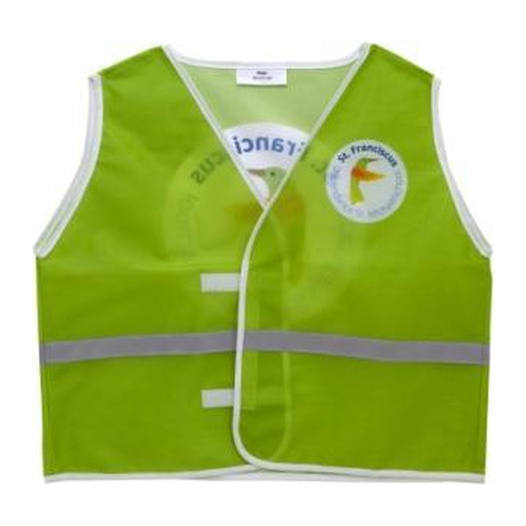 Hesje van gerecycled polyester met klittenbandsluiting