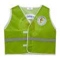 Hesje van gerecycled polyester met klittenbandsluiting