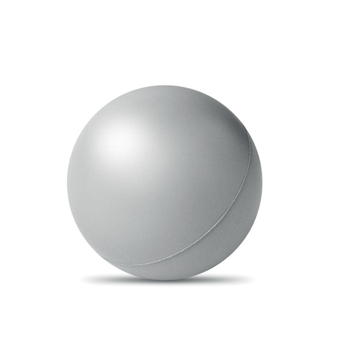 Anti-stressbal, mat zilver