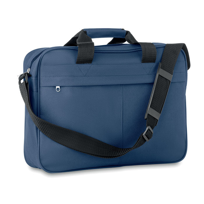 Documententas met verstelbare schouderband, blauw