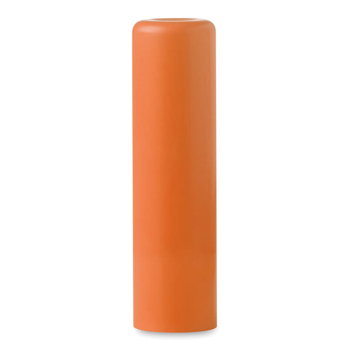 Lippenbalsem met SPF10, vanillesmaak, oranje