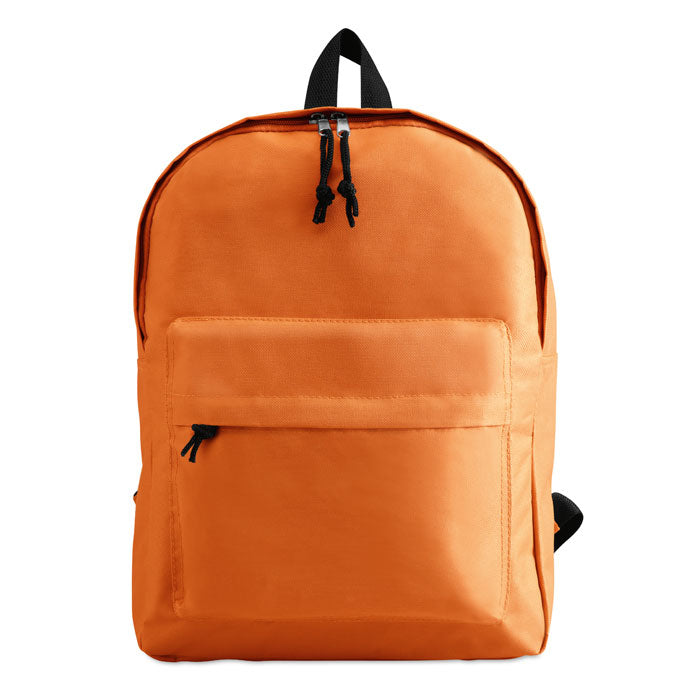 Rugzak met voorvak, 600D polyester, oranje
