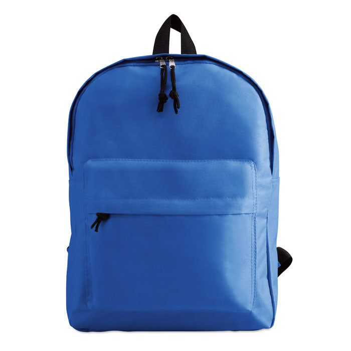 Rugzak met voorvak, 600D polyester, royal blauw