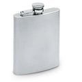 Heupfles 200 ml van roestvrij staal, mat zilver