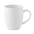 Keramische mok 300 ml, hoog model, wit