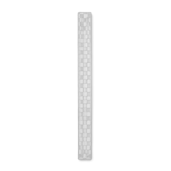 Inklapbare reflecterende armband, zilver