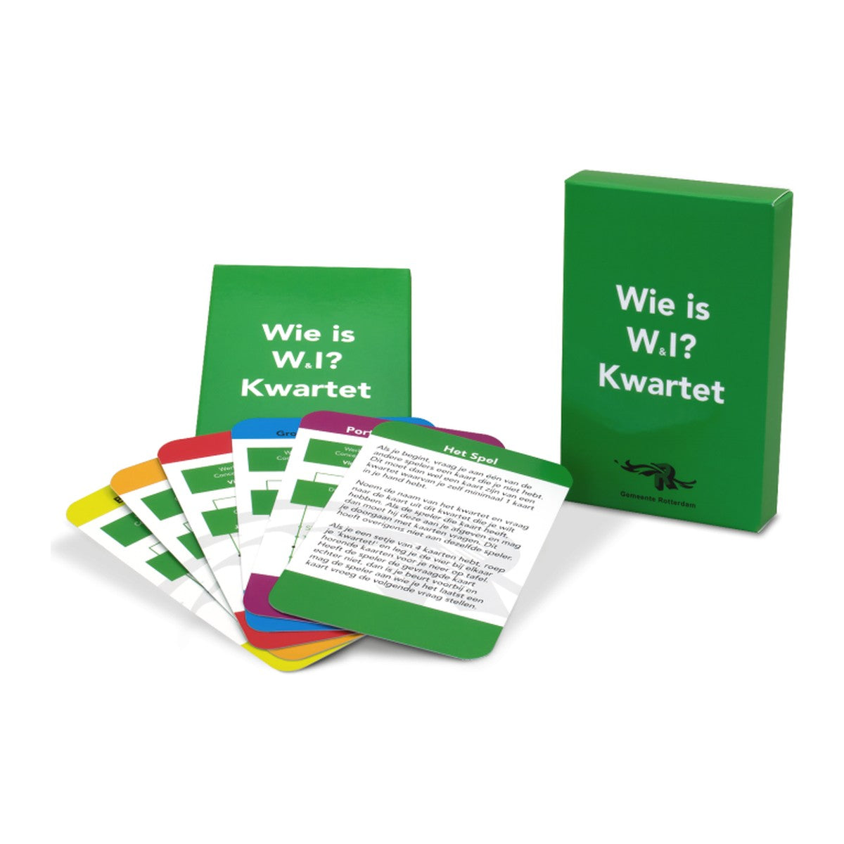 Kwartetspel met eigen ontwerp