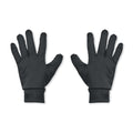Sporthandschoenen met touchscreenfunctie, zwart
