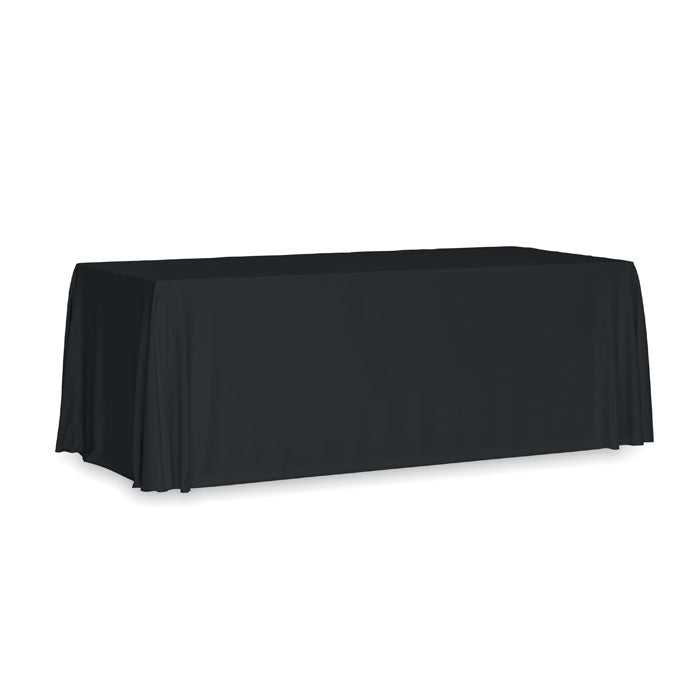 Tafelkleed 280x210 cm voor evenementen, zwart