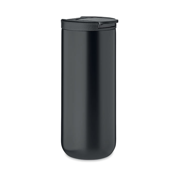 Thermosbeker 330 ml met drinkdeksel, zwart