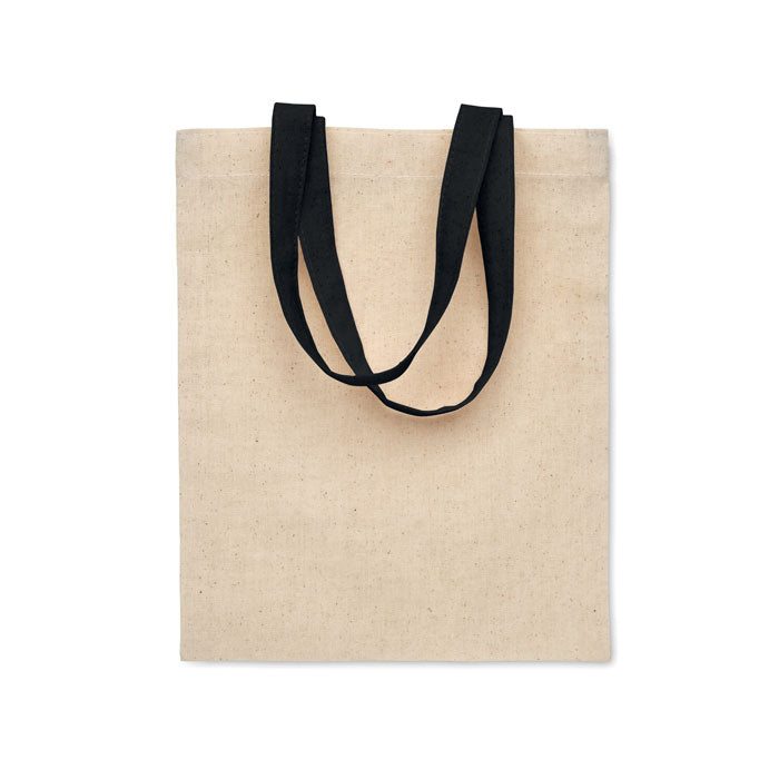 Kleine goodiebag van katoen, zwart