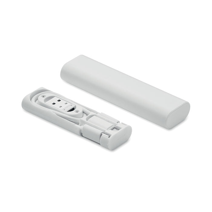 Kabel- en connectorenset, 9-in-1, wit