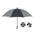 Paraplu 30 inch, windbestendig en reflecterend, zwart