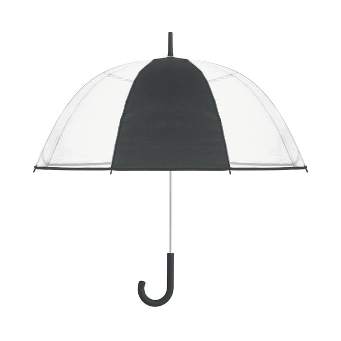 Paraplu 23 inch met rechte handgreep, zwart