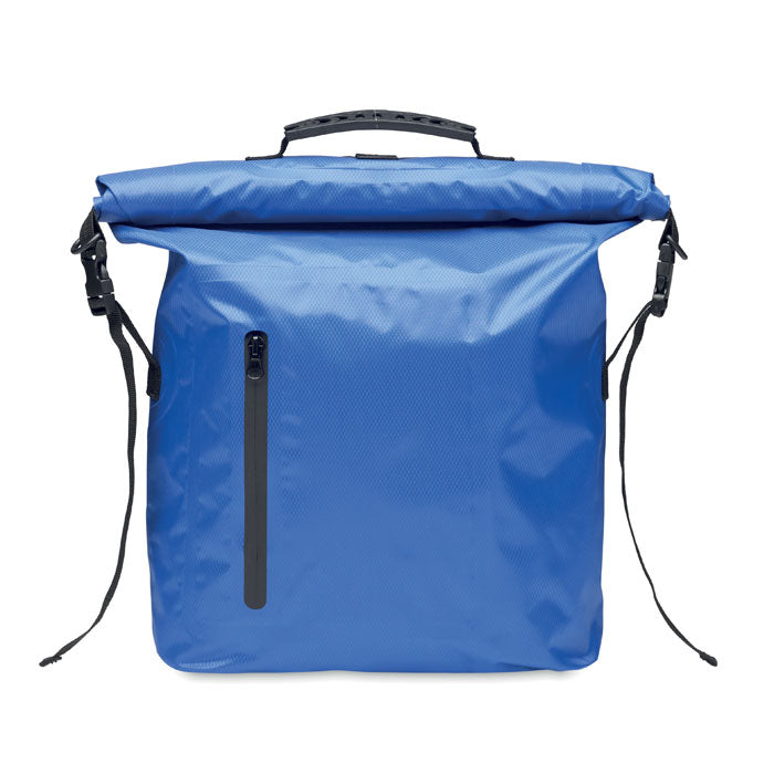 Waterdichte rolltop rugzak 25 liter, royal blauw