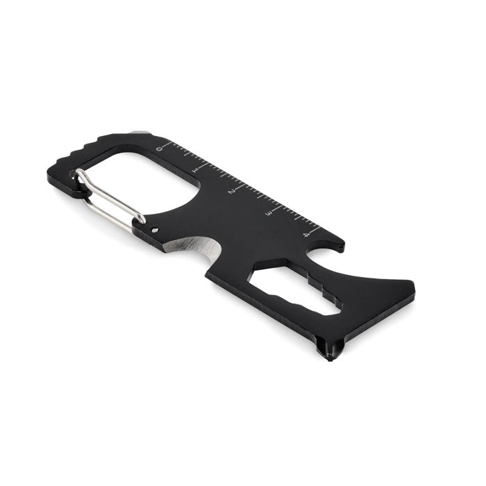 Multitool zakkaart, roestvrij staal, zwart