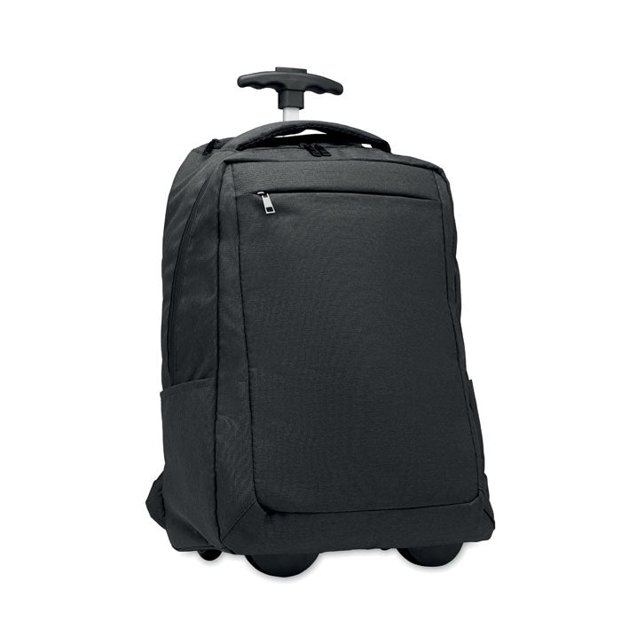 Laptoprugzak op wielen, 15 inch, zwart