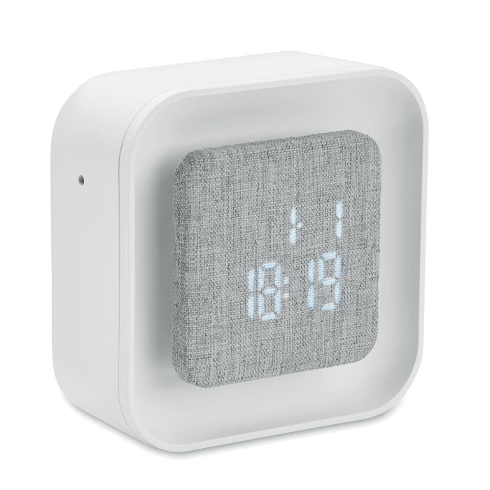 LED-wekker met instelbaar sfeerlicht, wit