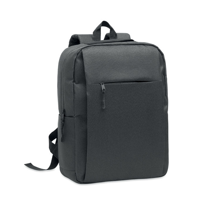 Laptoprugzak 15 inch van gerecycled polyester, steengrijs