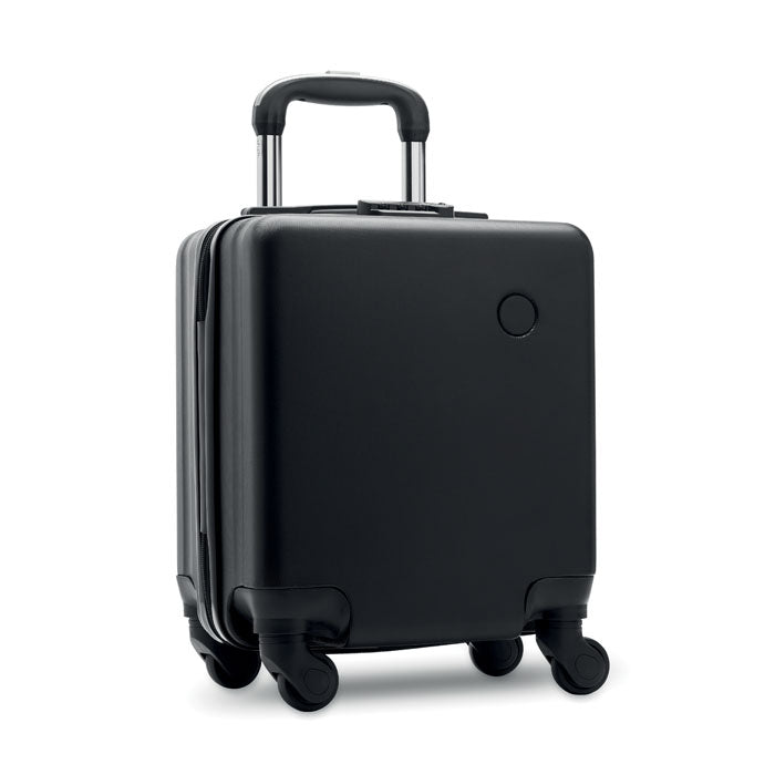 Handbagagetrolley 14 inch met cijferslot, zwart