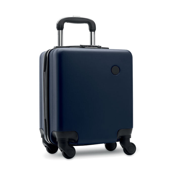 Handbagagetrolley 14 inch met cijferslot, marineblauw