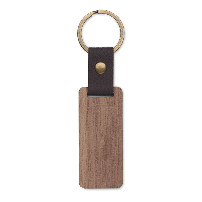 Sleutelhanger van walnotenhout, hout