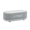 4-in-1 speaker met weerstation en wekker, wit