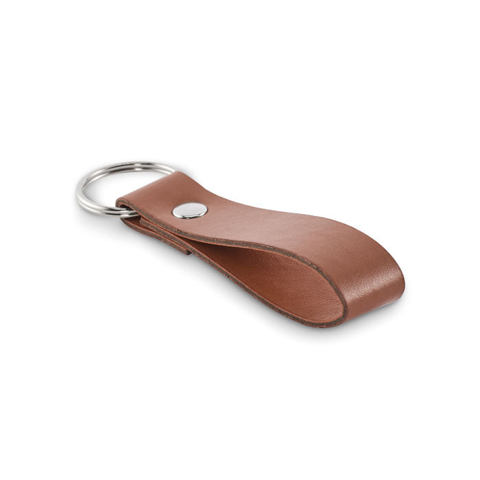 Sleutelhanger met lus, bruin