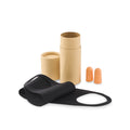 Reisset met oogmasker en oordopjes, beige