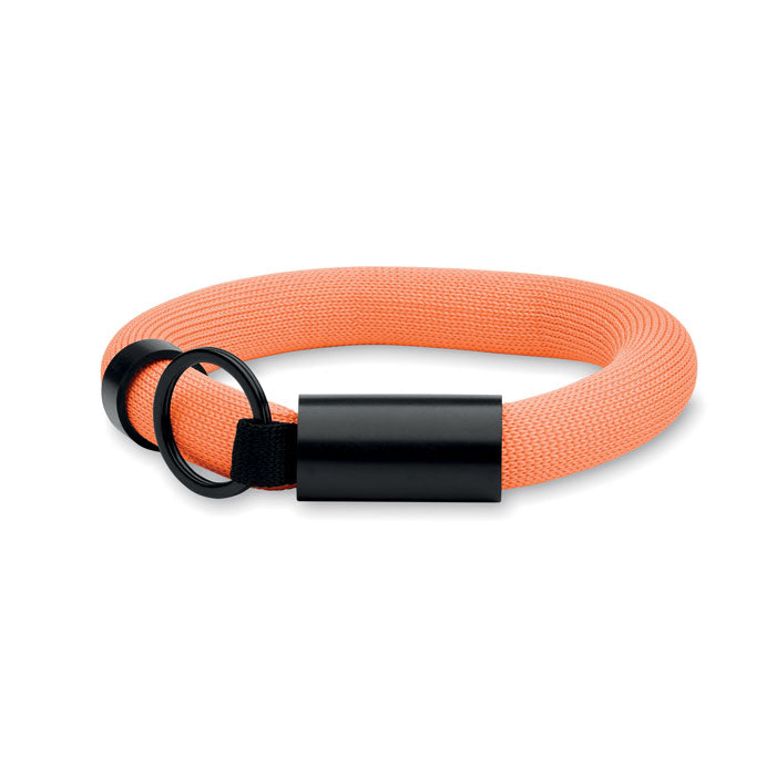 Drijvende sleutelhanger met polsband, oranje
