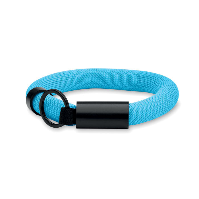 Drijvende sleutelhanger met polsband, turquoise