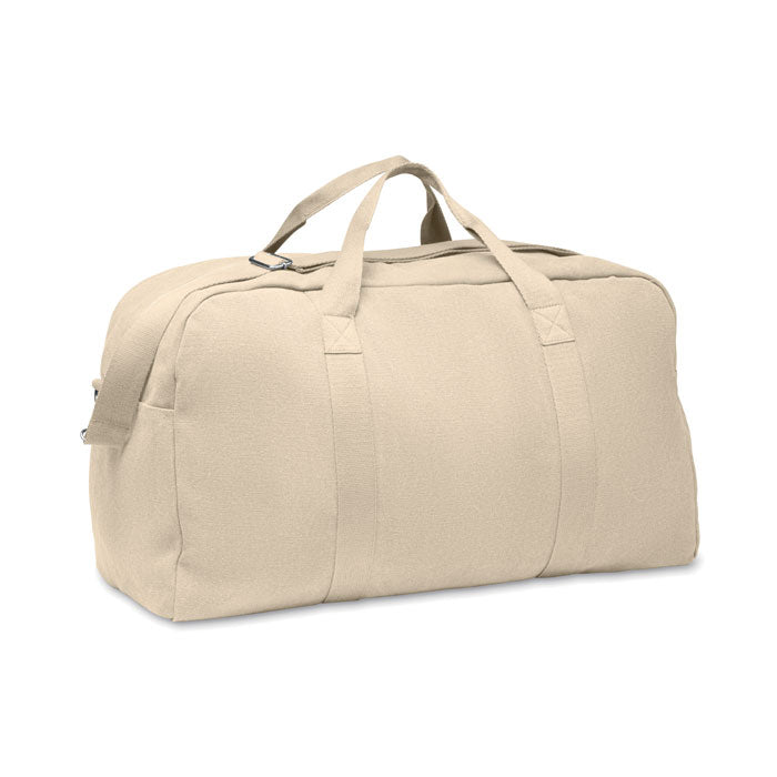 Reis- en sporttas met verstelbare schouderriem, beige