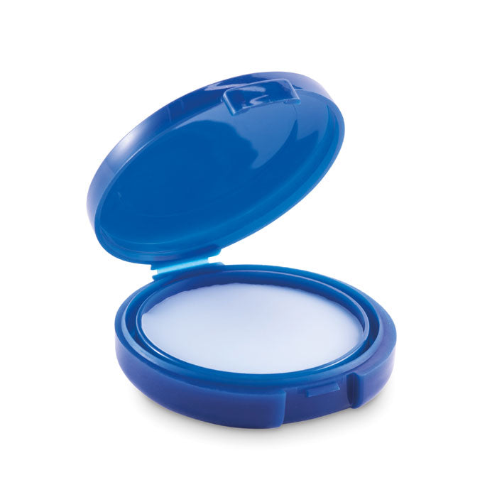 Lippenbalsem met SPF10, vanillesmaak, blauw