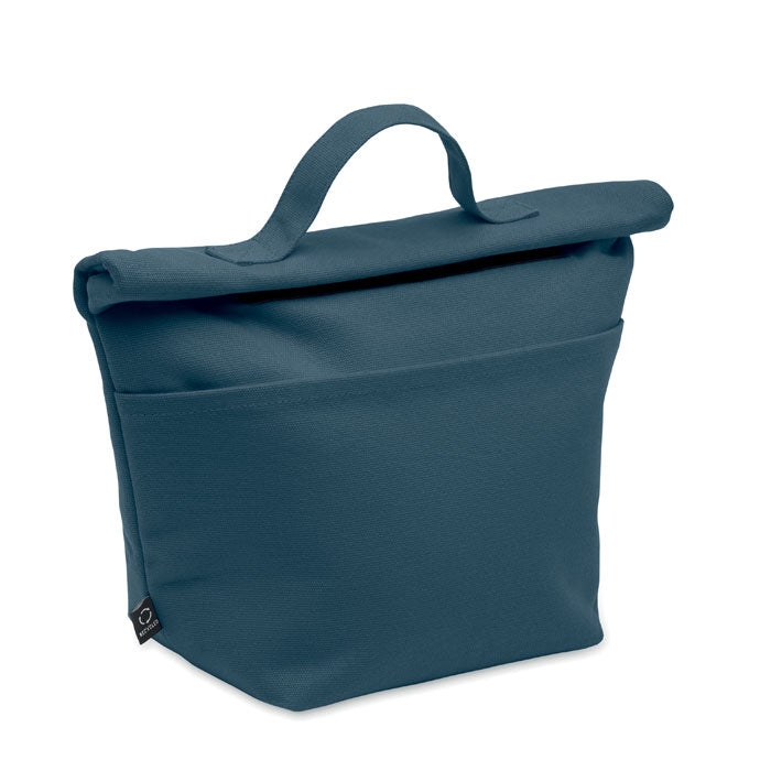 Lunchkoeltas met rolltop sluiting, blauw