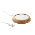 Mokwarmer van bamboe met USB-aansluiting, hout