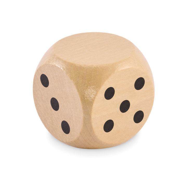 Houten dobbelsteen, 5 cm, hout