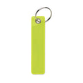 Reflecterende sleutelhanger met vlag, neon geel